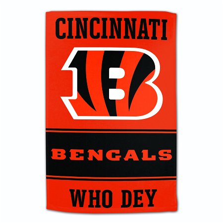 NFL Towel Cincinnati Bengals 16X25 Main Image