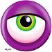 Review the OnTheBallBowling Monster Eyeball-Purple