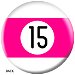 OnTheBallBowling Billiard Pink Stripe 15 Ball Alt Image