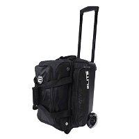 Elite Deluxe 2 Ball Roller Black Bowling Bags