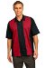 Review the Port Authority Retro Camp Shirt Black/Red
