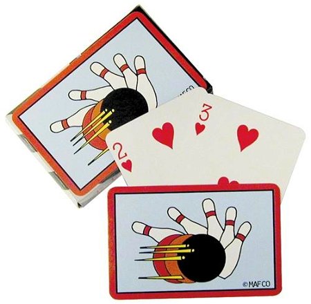 Bowling Poker Card Set Main Image