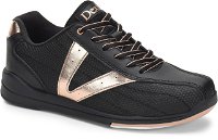 Dexter Womens Vicky Black/Rose Gold Bowling Shoes