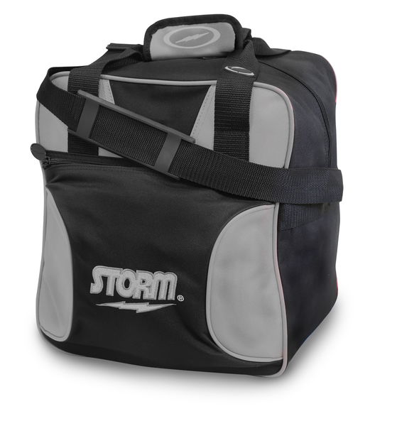 Storm Solo Single Tote Black/Silver Main Image