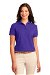 Review the Port Authority Womens Silk Touch Polo Shirt Purple