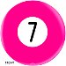 Review the OnTheBallBowling Billiard Pink 7 Ball