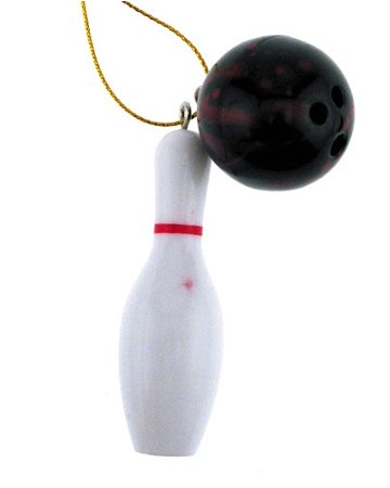 Bowling Ball & Pin Ornament Main Image