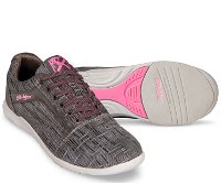 KR Strikeforce Womens Nova Lite Ash/Hot Pink Wide Width Bowling Shoes