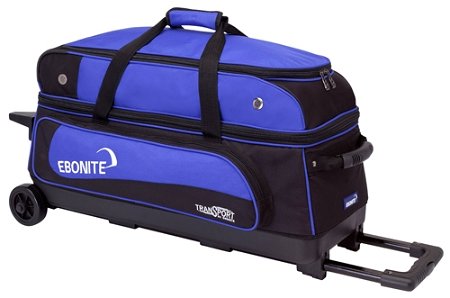 Ebonite Transport Triple Roller Black/Blue Main Image