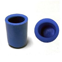 Vise Silicone Smooth Oval Grip Blue