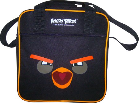 Ebonite Angry Birds Single Tote Black Bomb Main Image