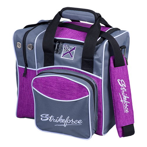 KR Strikeforce Flexx Single Tote Grey/Purple Main Image