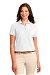 Review the Port Authority Womens Silk Touch Polo Shirt White