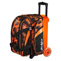 KR Strikeforce Cruiser Scratch Double Roller Orange Bowling Bags