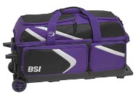 BSI Dash Triple Roller Purple Bowling Bags