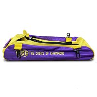 Vise 3 Ball Add-On Shoe Bag Purple/Yellow Bowling Bags