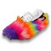 Review the Master Ladies Shoe Covers Fuzzy Rainbow