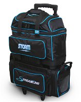 Storm Streamline 4 Ball Roller Black/Blue Bowling Bags
