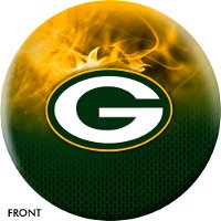 KR Strikeforce NFL on Fire Green Bay Packers Ball Bowling Balls