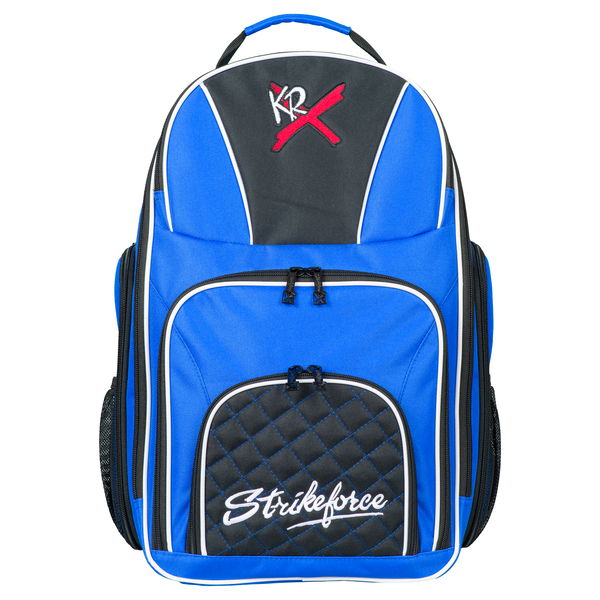KR Strikeforce Royal Flush Backpack Black/Royal Main Image