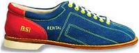 BSI Mens Suede Cosmic Rental shoe - ALMOST NEW Bowling Shoes