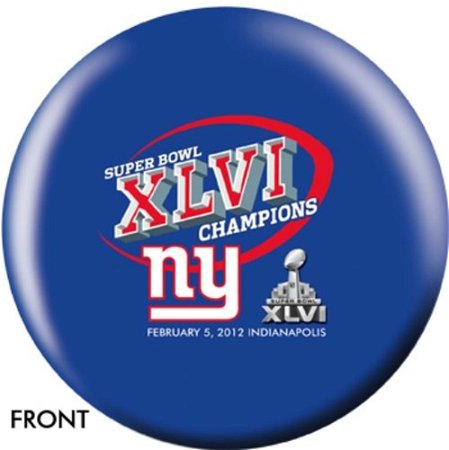 OnTheBallBowling NFL Super Bowl XLVI Champions Giants Main Image