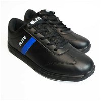 Elite Mens Basic Black/Royal Bowling Shoes