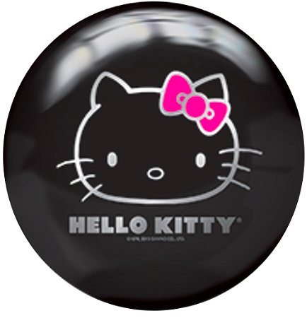 Brunswick Hello Kitty Black Viz-A-Ball Main Image