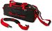 Review the Vise 3 Ball Clear Top Roller/Tote Black/Red