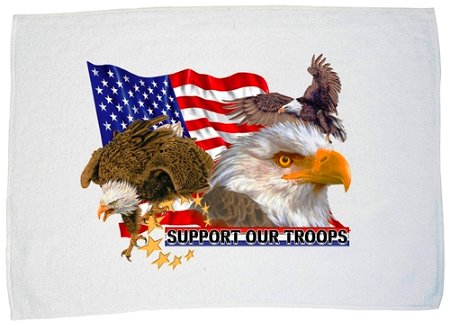 Master Support Our Troops Towel Main Image