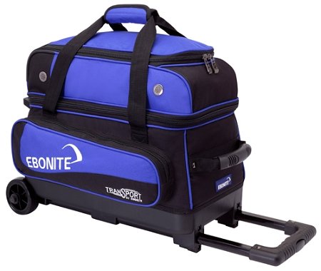 Ebonite Transport Double Roller Black/Blue Main Image