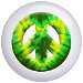 Review the OnTheBallBowling Meyoto Green Yellow Heart Tie Dye