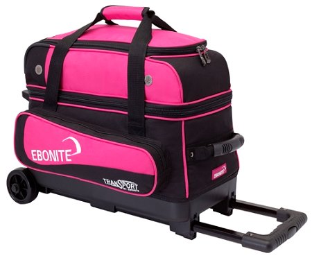 Ebonite Transport Double Roller Black/Pink Main Image
