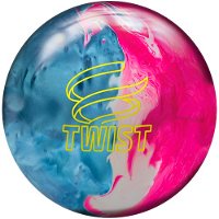 Brunswick Twist Sky Blue/Pink/Snow-ALMOST NEW Bowling Balls