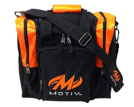Motiv Ascent Single Tote Black/Orange Main Image