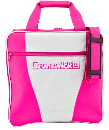 Brunswick Gear White Series Single Tote Pink Main Image