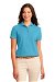 Review the Port Authority Womens Silk Touch Polo Shirt Maui Blue