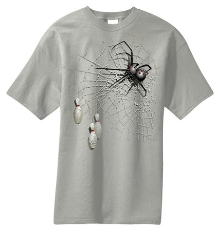 Exclusive bowling.com Spider T-Shirt Main Image