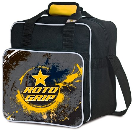 Roto Grip Single Ball Tote Yellow/Black/Charcoal Main Image