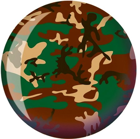 Brunswick Camouflage Viz-A-Ball Main Image