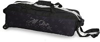 Roto Grip 3 Ball All-Star Travel Tote/Roller Blackout Bowling Bags