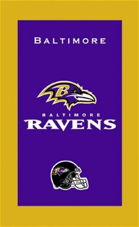 KR Strikeforce NFL Towel Baltimore Ravens Main Image