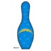 Review the OnTheBallBowling NFL Los Angeles Chargers Bowling Pin