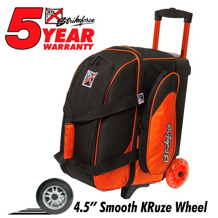 KR Cruiser Smooth Double Roller Orange/Black Main Image