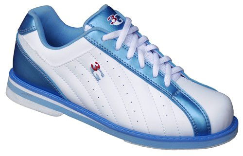 3G Womens Kicks White/Blue-ALMOST NEW Main Image