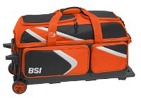 BSI Dash Triple Roller Orange Bowling Bags