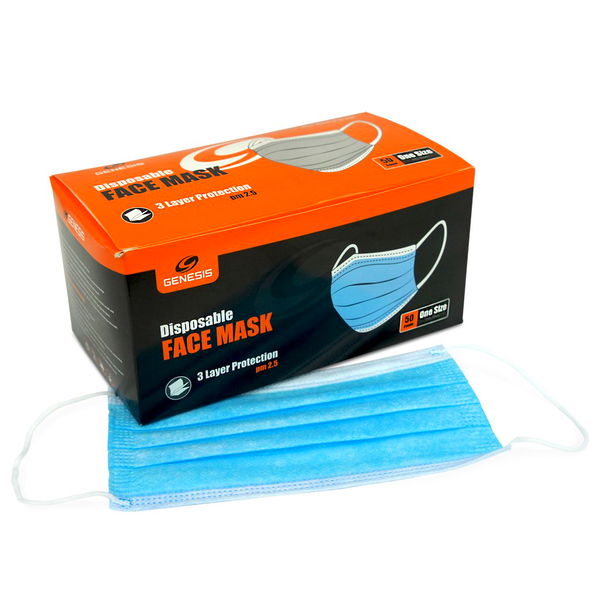 Genesis Disposable Face Masks (Box of 50) Main Image