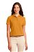 Review the Port Authority Womens Silk Touch Polo Shirt Gold