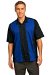 Review the Port Authority Retro Camp Shirt Black/Blue