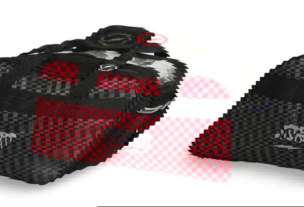 Storm 2 Ball Tote Black/Checkered Red Main Image